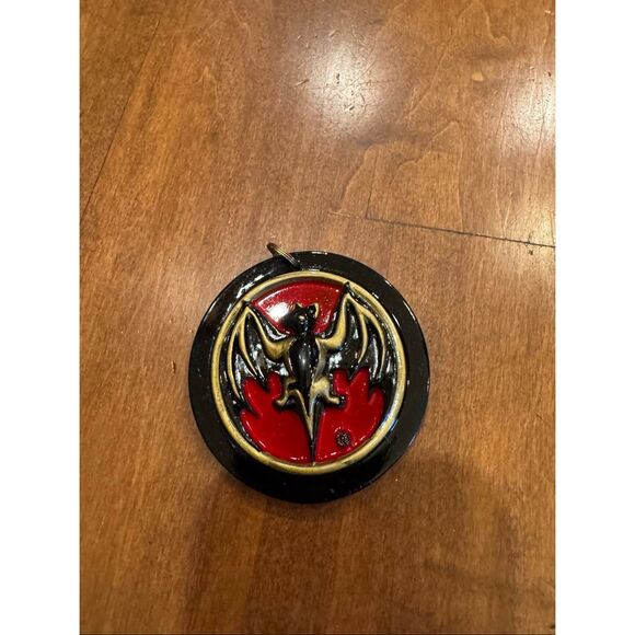 Bacardi Other - Vintage Bacardi Bat Logo Medallion Keychain Rum Bar Promo Advertising Collectibl